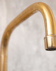Handcrafted Da Frico wall mount brass faucet