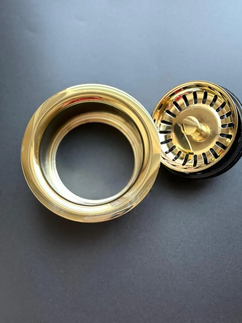 Garbage Disposal, Solid Brass Sink Flange kit 3 1/2