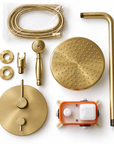 Hawaii brass rain shower, timeless design