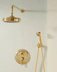 Hawaii Brass Rain Shower - Unlacquered Brass