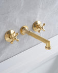 Powder room Brass Wall Mounted Faucet