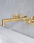 Powder room Brass Wall Mounted Faucet