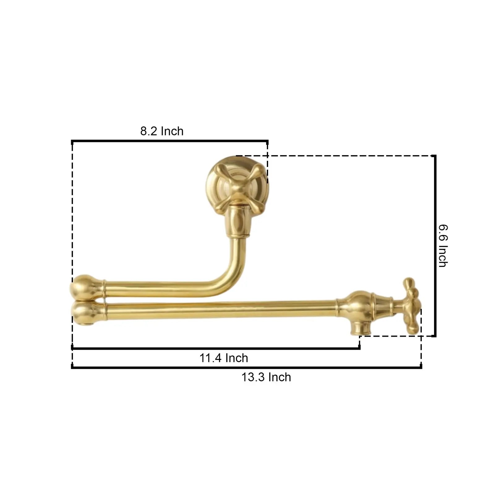 San Diego Brass Pot Filler
