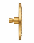 Unlacquered Solid Brass Rain Shower