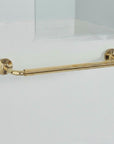 Unlacquered Brass Towel Bar