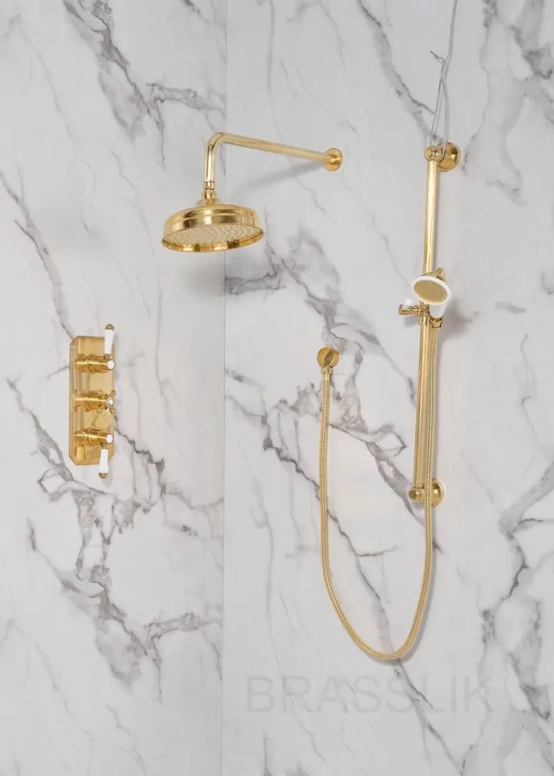 Brasslik Thermostatic Shower System