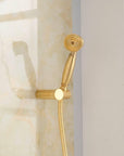 Sandy Wall Mounted Tub Filler - Unlacquered Brass