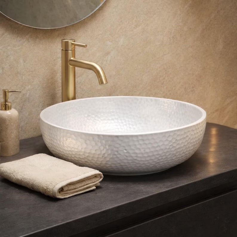 Napa Single Hole Vessel Faucet – Unlacquered Brass