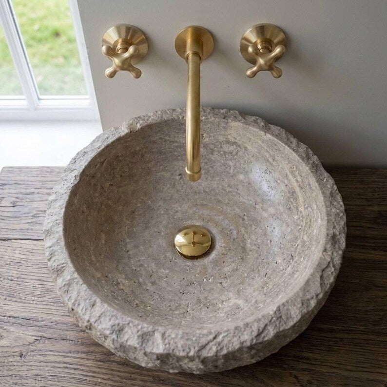 Wall Mounted Bath Brass Faucet