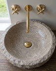 Wall Mounted Bath Brass Faucet