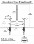 King Size bridge kitchen faucet product view