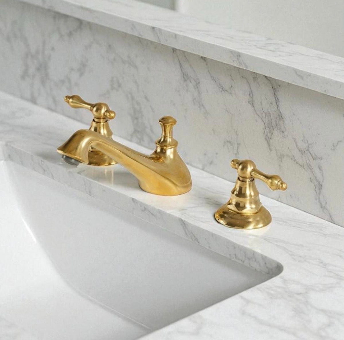 Louisiana brass bath faucet