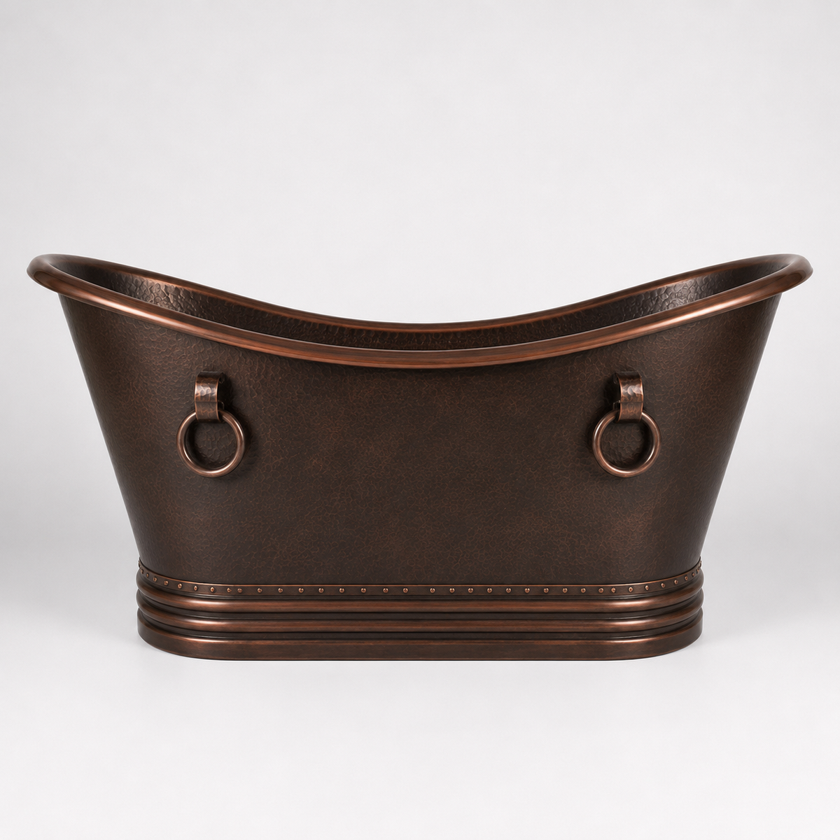 Malibu antique brass bathtub in oil rubbed bronze finish