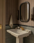Naples brass vanity sink faucet, handcrafted