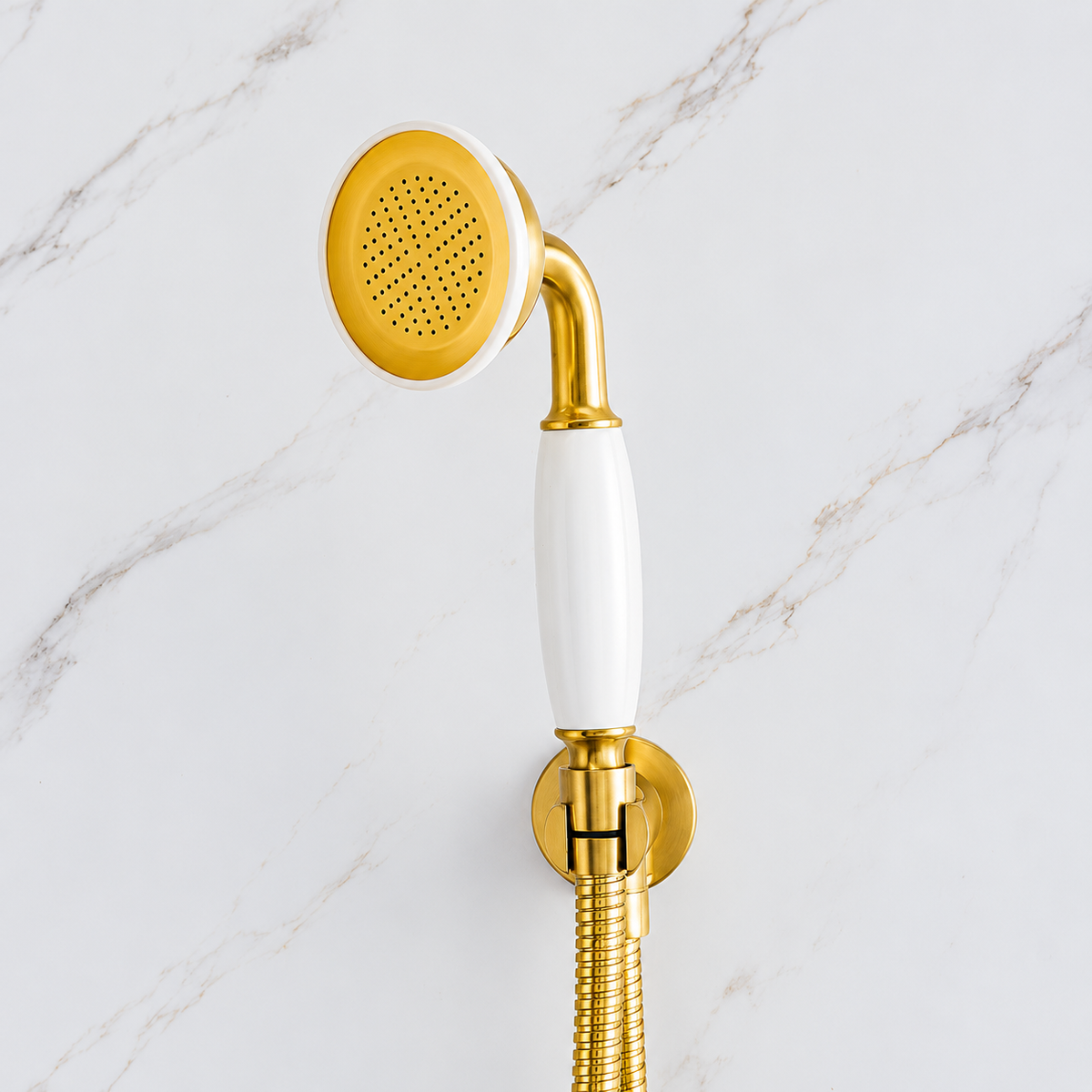 Brasslik Nebraska shower set with thermostatic valve