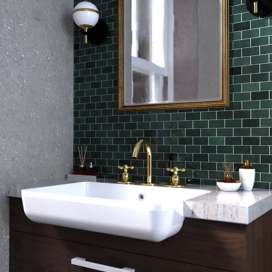Unlacquered Brass Bath Faucet