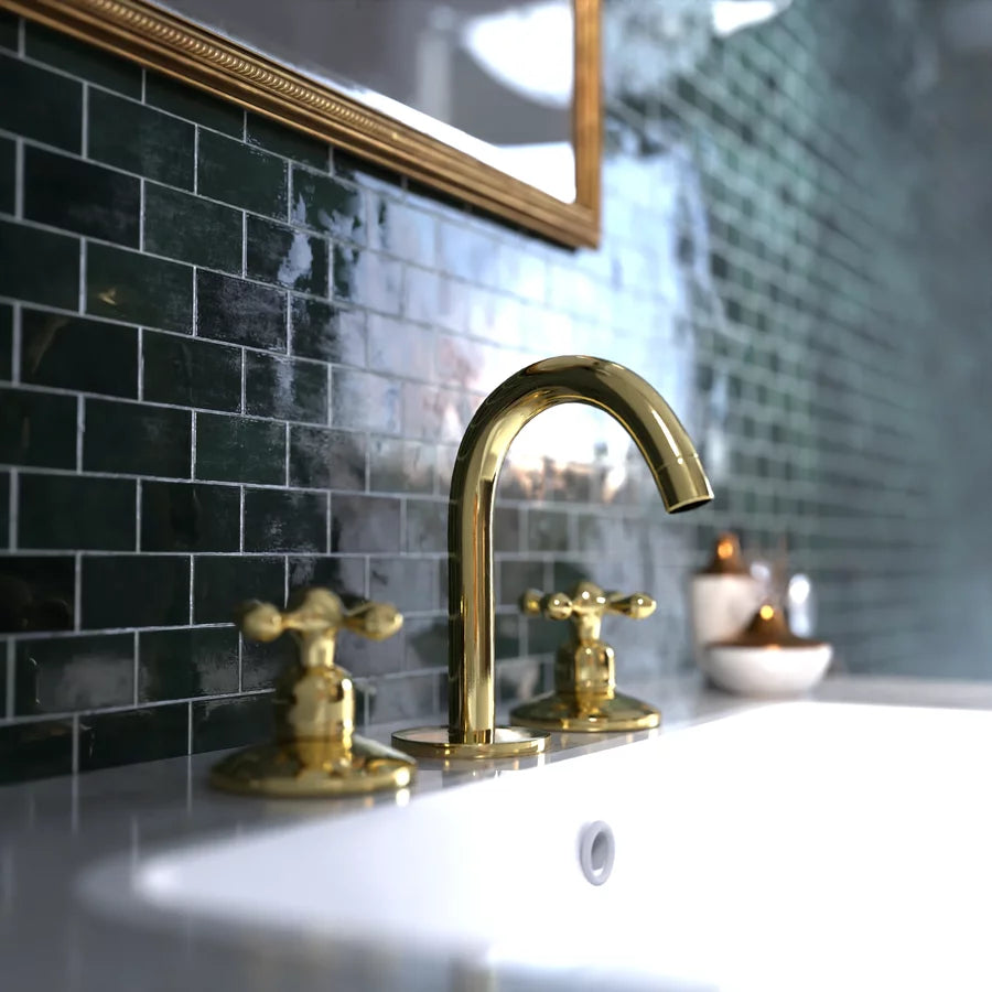 Unlacquered Brass Bath Faucet