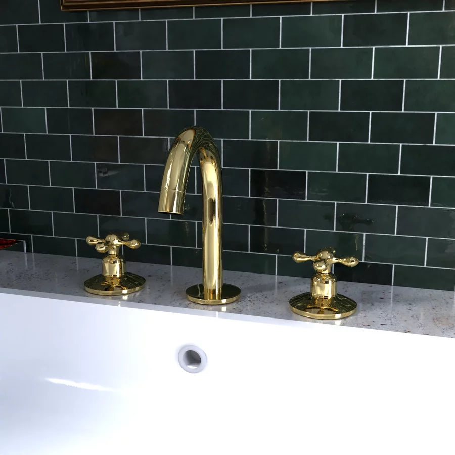Unlacquered Brass Bath Faucet