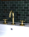 Unlacquered Brass Bath Faucet