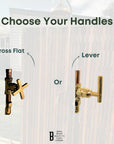 Outdoor Copper Shower Set, Victorian Style, BR2