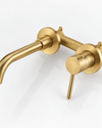 Roswell solid brass single handle wall faucet