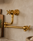 San Diego brass pot filler faucet for cookware