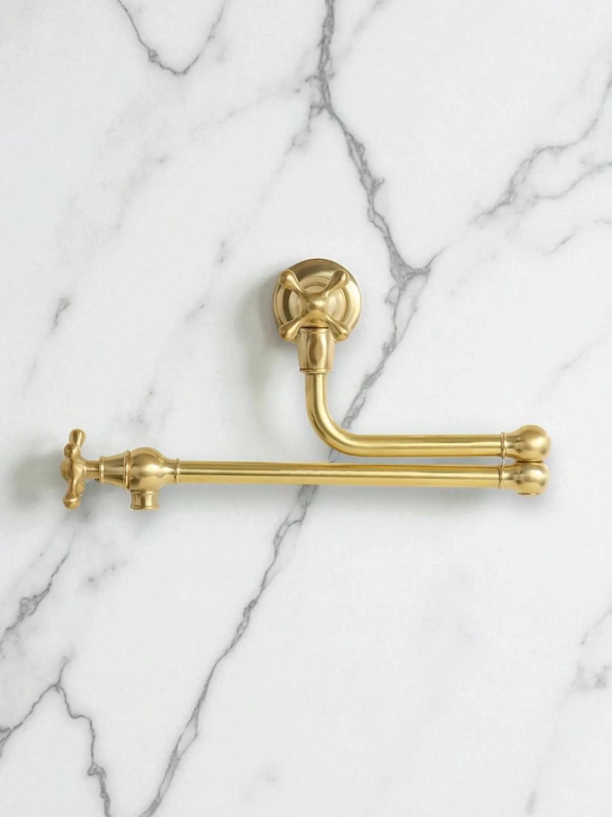 San Diego solid brass wall-mount pot filler faucet