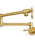 Sartinia brass wall mount pot filler faucet