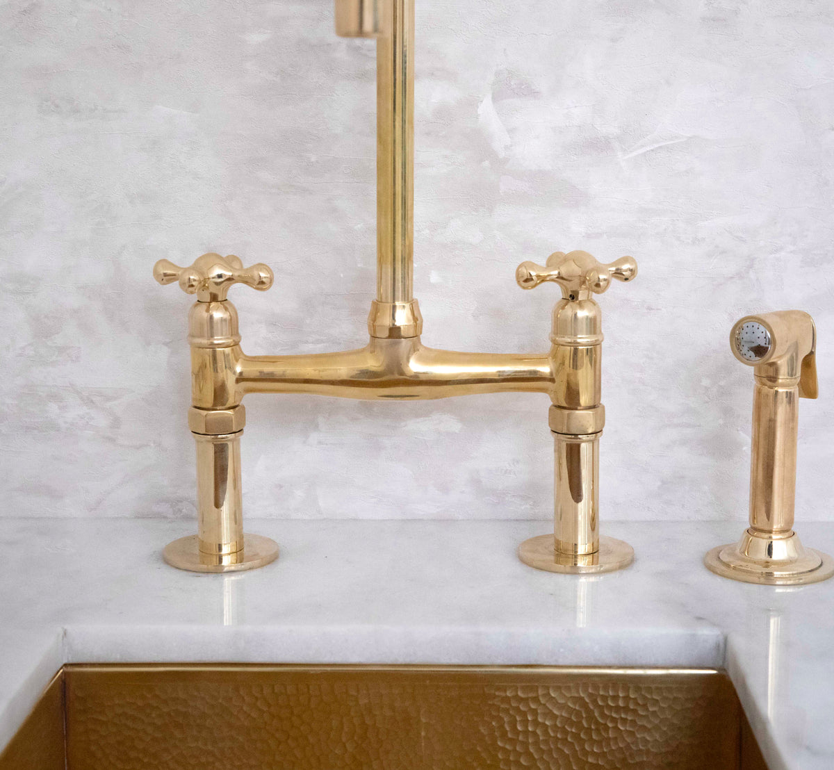 Brasslik solid brass Seven kitchen faucet