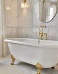 Solid brass Cotswolds tub filler