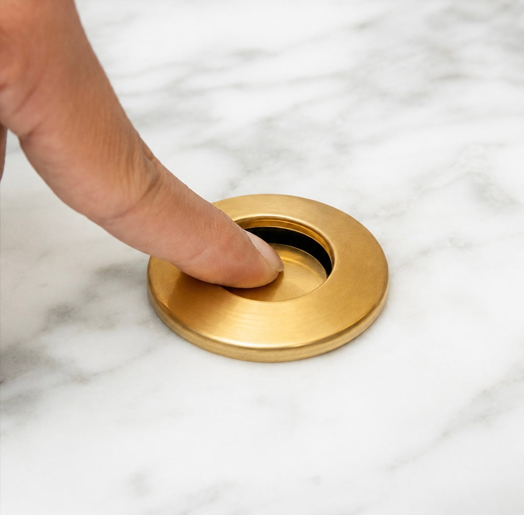 Unlacquered brass air switch kit