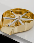 Brasslik brass glass rinser for sinks