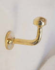 Brasslik multi-use brass hook for towels and robes