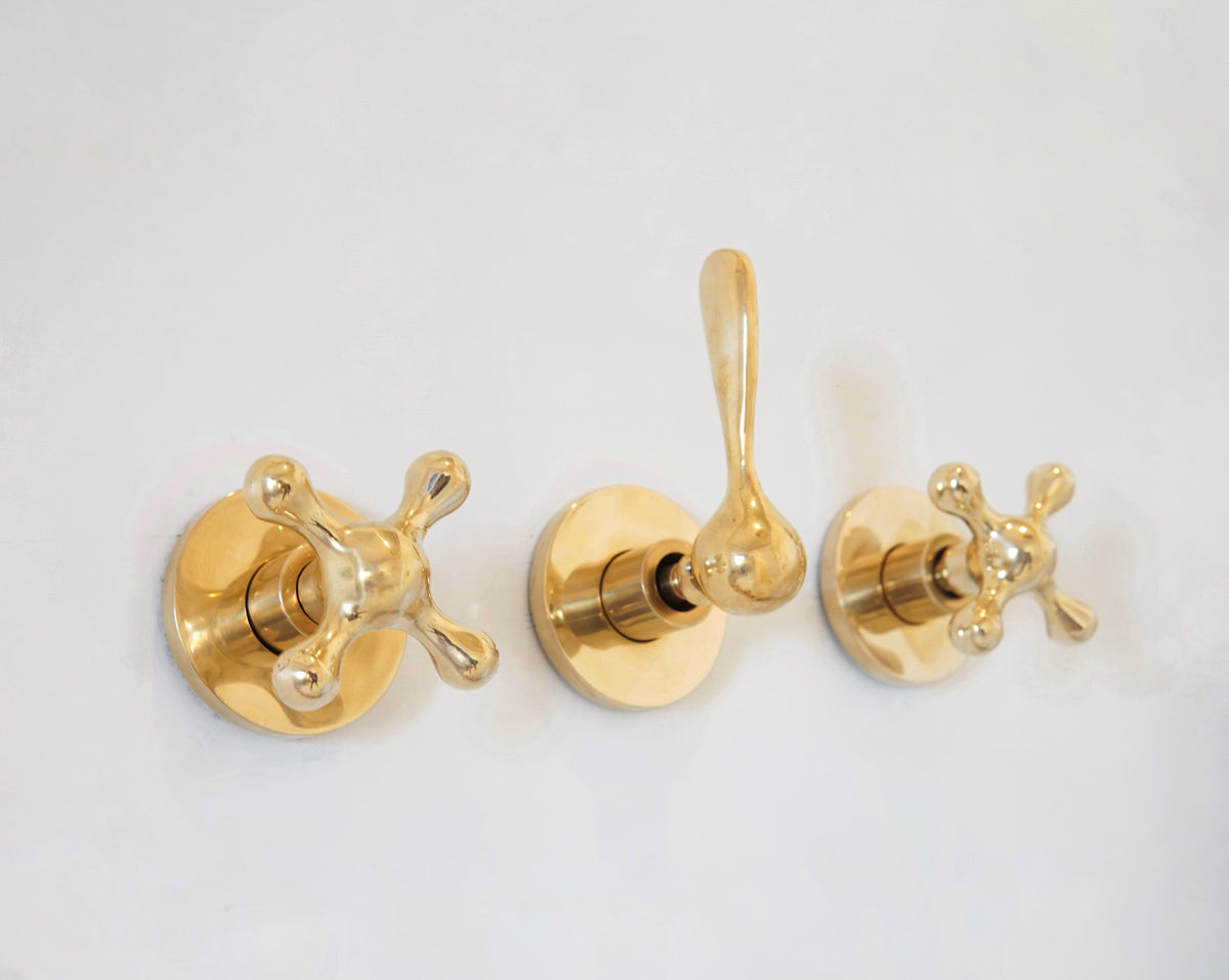 Brasslik Santorini high pressure brass shower system
