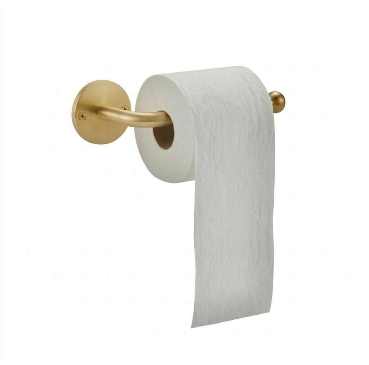 Solid brass toilet paper holder by Brasslik