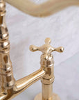 Solid brass Westminster bridge faucet, 17.5 inch tall